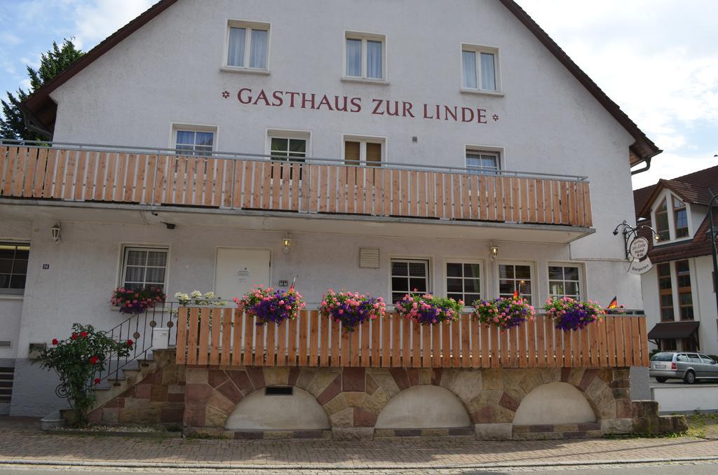 Готель Gasthaus Zur Linde Ґлоттерталь Екстер'єр фото